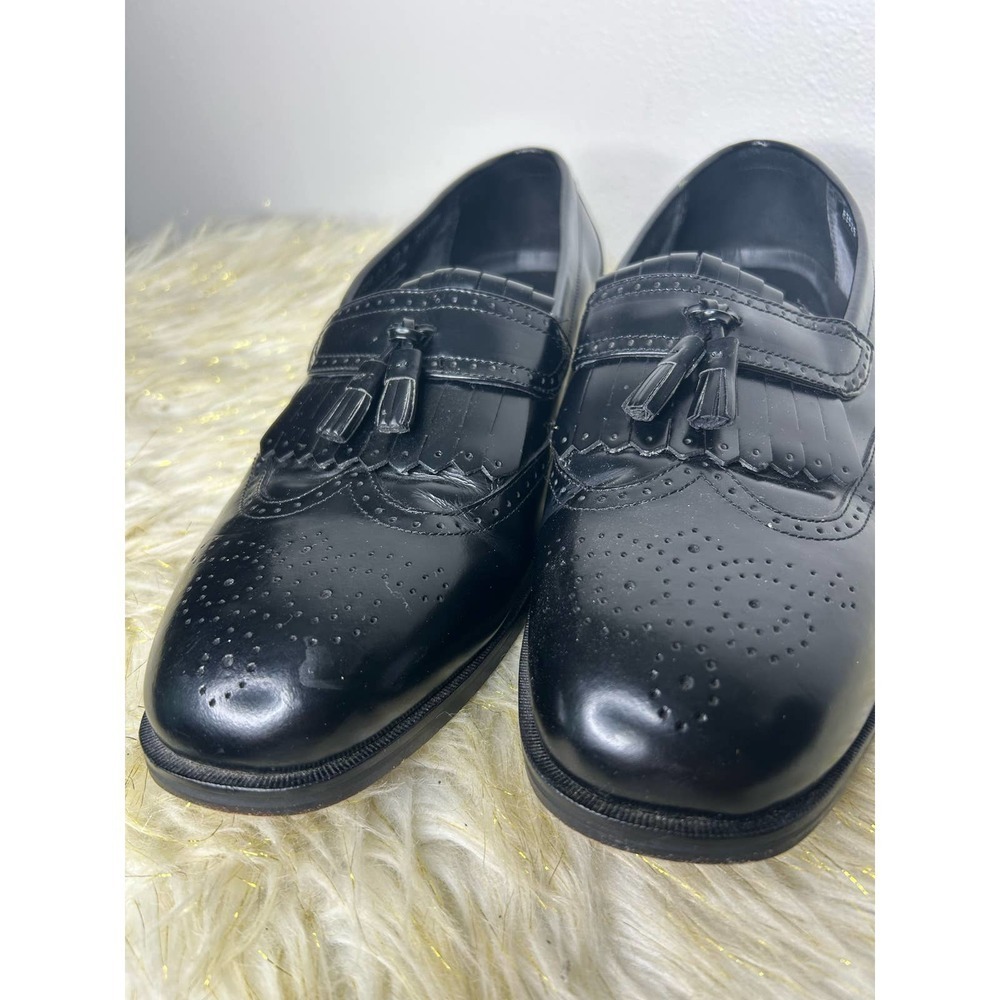 Nunn Bush Wing Tip Tassel Slip On Loafer 13 - Picture 4 of 12